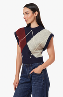 Habitual Haringbone Sweater Vest