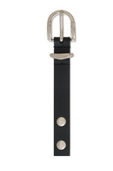 Sanctuary Studded All Day Leather Belt  - Black