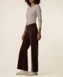 KUT Meg Corduroy Wide Leg - Fudge
