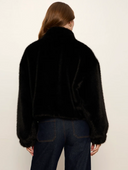 Sanctuary Everest Fur Bomber - Black