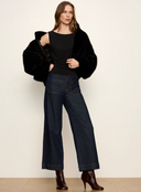 Sanctuary Everest Fur Bomber - Black