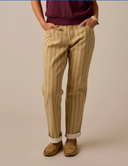 Carve Carson Jeans - Rose Taupe Stripe
