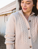 Carve Designs Poppy Cropped Cardigan - Linen