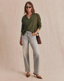 Splendid Tori Cashmere Polo Sweater
