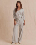 Splendid Tori Cashmere V Neck Sweater