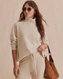 Splendid Tori Cashmere Turtleneck Sweater