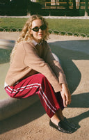 Z Supply In Stride Satin Track Pant