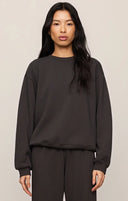 Z Supply Boyfriend Sweatshirt - Ash Black