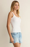 Z Supply Renae Rib Tank - White
