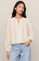 Z Supply Louella Button Up Top