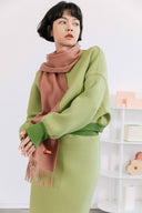 Classic Cashmere Scarf - Dusty Rose