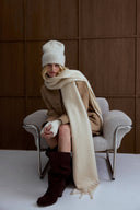 London Scarf - Pebble
