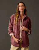 Carve Designs Stargazer Shacket - Rose Taupe