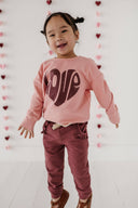Rose Brown Joggers