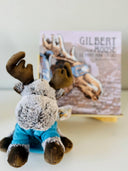 Gilbert the Moose Learns How To Ski