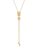 Ettika Metal Moderna Bolo Necklace