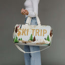 Panache Blue Ski Trip Scene Duffel