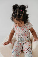Rainbow Heart Pant Romper