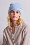 Arctic Fox Mohair Beanie - Sky Blue