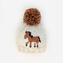 Pony Beanie - Pecan