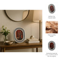 White/Black Resin Etched Frame