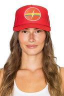Electric Rainbow Trucker Hat