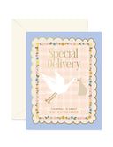 Stork Special Delivery Greeting Card