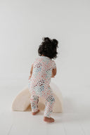 Rainbow Heart Pant Romper