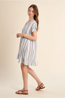 Molly Bracken Cotton Striped Dress