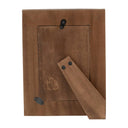 Blue Resin/Wood Floral Petals Frame