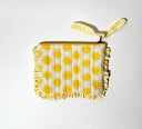 Handmade Quilted Pouch - Yellow