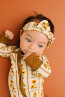 Little One Shop Sunflower Stripe Bamboo Sleeper
