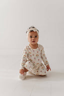 Babysprouts Baby Bodysuit Dress Set: Meadow Bloom