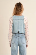 Molly Bracken Dusty Denim Vest