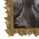 Gold Polyresin Butterfly Frame