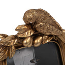 Gold Polyresin Bird Frame