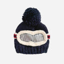 Ski Goggles Beanie - Navy