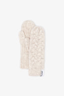 Mohair Mittens - Arctic White