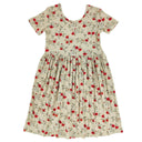 Poppy Field Short Sleeve Bamboo Dress