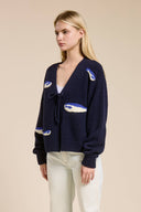 La Mer Sardine Cardigan