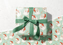 Santa's Holiday Wrapping Paper - 3 Sheet Roll