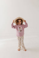 Babysprouts Flare Pants: Meadow Bloom