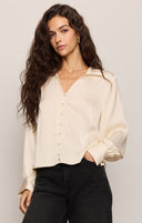Z Supply Late Night Luxe Button Up