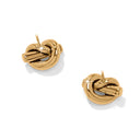 Interlock Stud - Gold