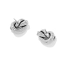 Interlock Earrings - Silver