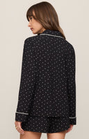 Z Supply Luxe Dot PJ Top