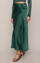 Z Supply Luxe Satin Midi Skirt