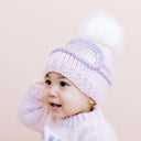 Blueberry Hill Ski Goggle Beanie - Pink