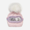 Blueberry Hill Ski Goggle Beanie - Pink