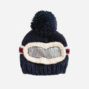 Blueberry Hill Ski Goggles Beanie - Navy